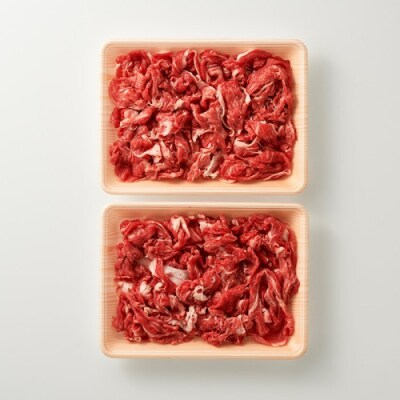 訳あり!【A4～A5】博多和牛切り落とし(肩・バラ)約1kg【博多和牛】.AE291