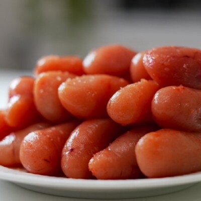 1%の奇跡の明太子【MENTIE】一本物200g【辛子明太子】.AF138