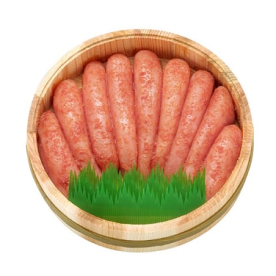 辛うしてごめんたい・無着色(木樽入り)/400g【辛子明太子】.AI106