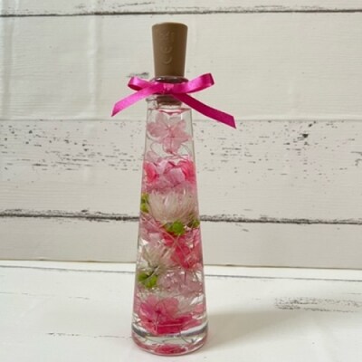 プレゼントに♪ハーバリウムレジンライト2本セット.BA055