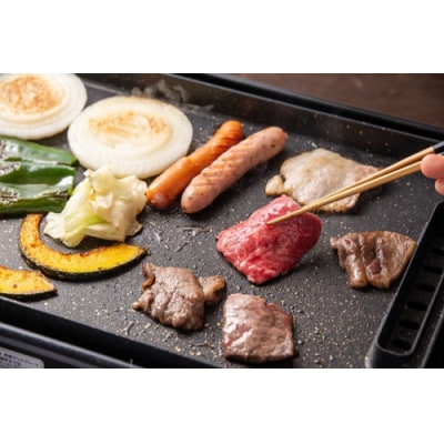 博多和牛肩ロース焼肉用・スライス800g(各400g)【博多和牛】.BC018