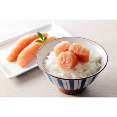 博多の味辛子明太子(切子)500g【辛子明太子】.A1662