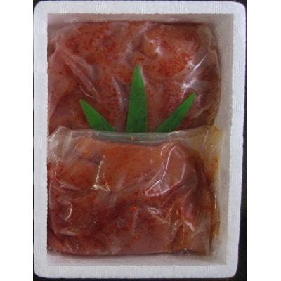 訳あり!博多優美堂辛子明太子・無着色切子(切小)500g【辛子明太子】.A1659