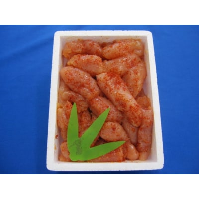 訳あり!博多優美堂辛子明太子・無着色切子(切小)500g【辛子明太子】.A1659