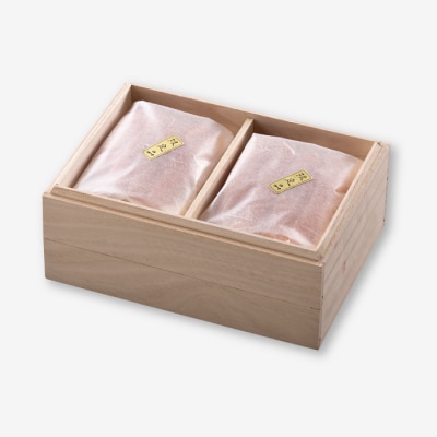 ご贈答用「辛子明太子」1kg(2段桐箱入り)【辛子明太子】.CA029