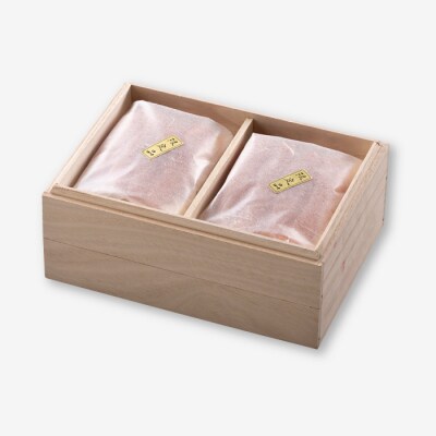 ご贈答用「辛子明太子」1kg(2段桐箱入り)【辛子明太子】.C206