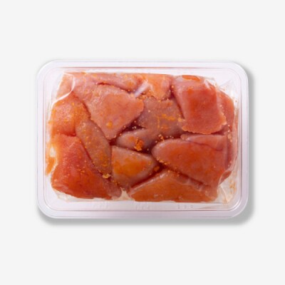 無着色辛子明太子切子300g&明太餃子(14個入り)【辛子明太子】.ZI453