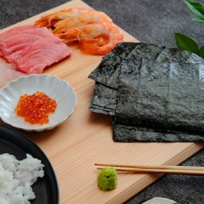 福岡有明のり【焼のり】全形10枚(10枚×1セット)有明海産一番摘み限定【福岡有明のり】.ZF229