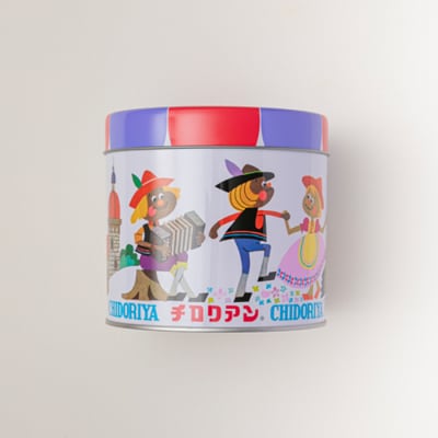 チロリアン丸缶(ショート28本入).ZI380