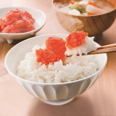 【ふくのや】ほぐれ明太子(無着色・中辛)1kg(500g×2パック)【辛子明太子】.AD253