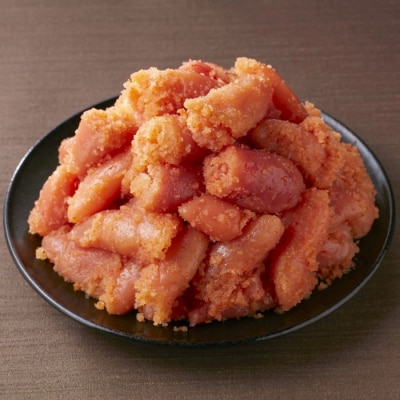 【鳴海屋】無着色あごだし明太子並切れ1kg【辛子明太子】.AD254