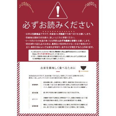 <定期便6ヶ月>【ホタルの里米】コシヒカリ玄米10kg F4D-1884