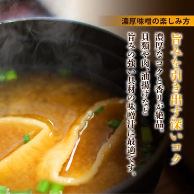 信州米糀みそ 雪娘(赤)2個セット 計1.8kg