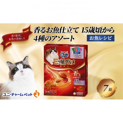 銀のスプーン三ツ星グルメ香るお魚仕立15歳頃から4種のアソートお魚レシピ猫のご飯[54030508]