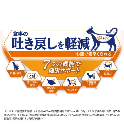 AllWell 肥満が気になる猫用 フィッシュ味 挽き小魚とささみパウダー入り[54030441]