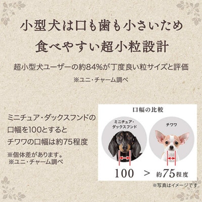 グラン・デリ ふっくら仕立て 食べやすい超小粒 1.7kg×4袋　いぬのご飯[54030461]