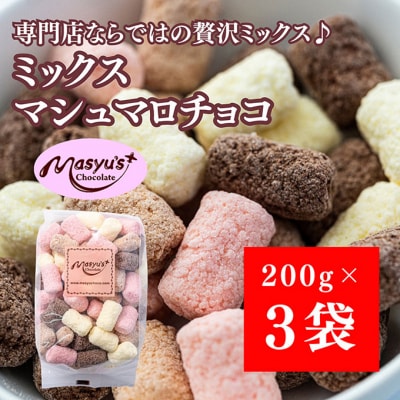 ミックスマシュマロチョコ 600g 200gx3袋 4月～10月発送[54030731]