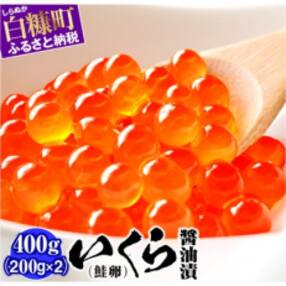鮭いくら醤油漬け 400g(200g×2) 小分けパック