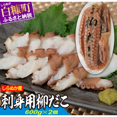 しらぬか産刺身用柳だこ(600g×2個入り)