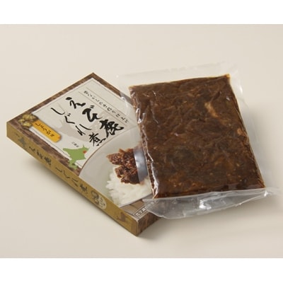 エゾ鹿肉しぐれ煮【生姜味・ピリ辛味 各220g×1箱】