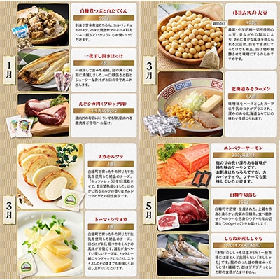 【発送月固定定期便】<2025年1月以降順次発送開始>しらぬか堪能セット 全6回