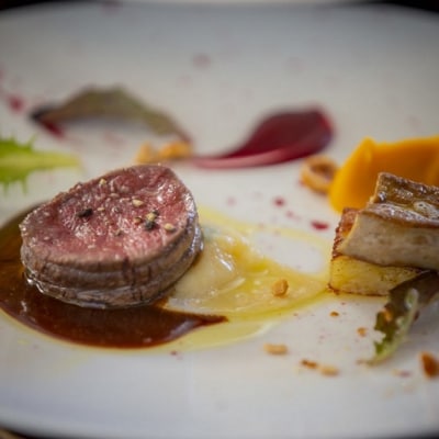 【東京丸の内】Sens & Saveurs(サンス・エ・サヴール)北海道白糠食材ランチコース 4名様