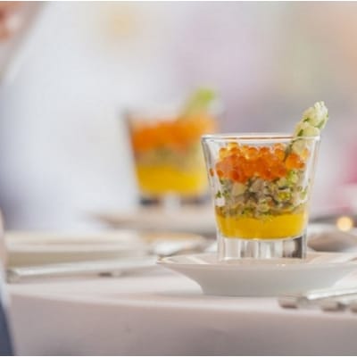 【東京丸の内】Sens & Saveurs(サンス・エ・サヴール)北海道白糠食材ランチコース 4名様