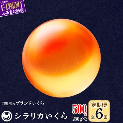 【2ヵ月毎定期便】シラリカいくら【500g(250g×2)】全6回