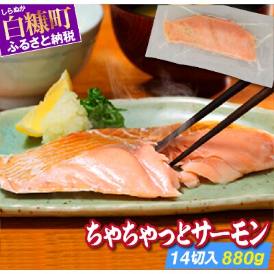 ちゃちゃっとサーモン【14切入(880g)】