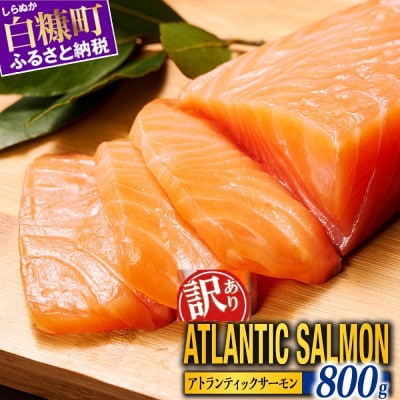 【TOWA SALMON】訳あり アトランティックサーモン 800g