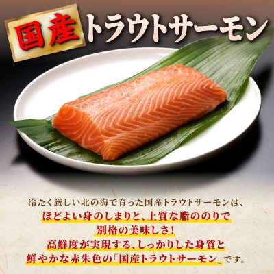 国産トラウトサーモン【800g】