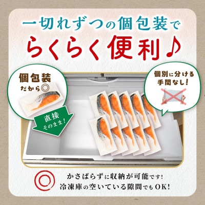アトランティックサーモン 計1kg(8～10切程度)