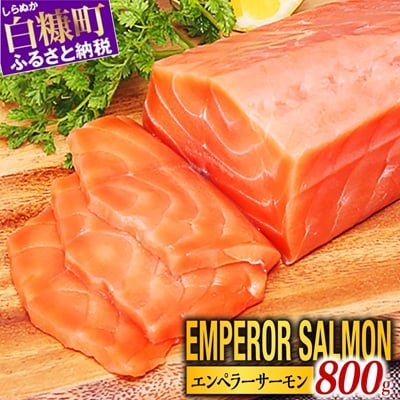 【3ヵ月毎定期便】エンペラーサーモン【800g】全4回