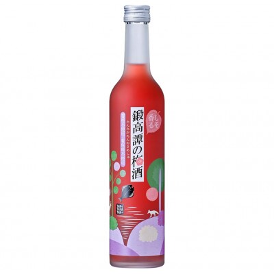 鍛高譚の梅酒[500ml]【4本セット】
