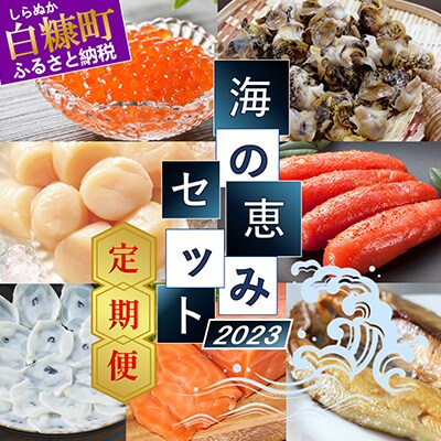 2023年9月発送開始『定期便』【北海道】しらぬか海の恵みセット 隔月全3回