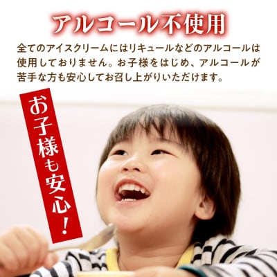 シラリカパフェアイス 贅沢アソート　8種セット 各1個