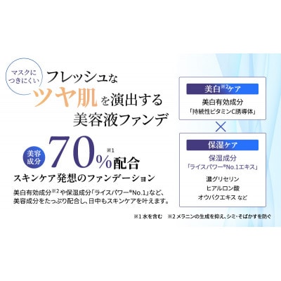 ライスフォース ホワイトニングセラムBB(薬用美白ファンデーション)オークル[54010398]