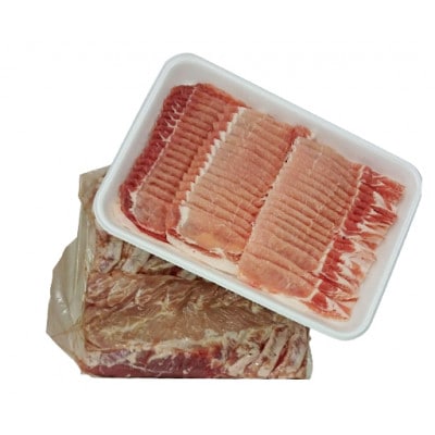 讃岐もち豚 ローススライス1kg・ブロック4kgセット [54010068]