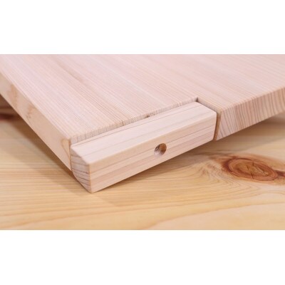 ヒノキのまな板スタンド付き  ヒノキ  [54010215]