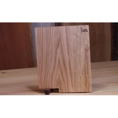 栗のまな板スタンド付き大  [54010227]