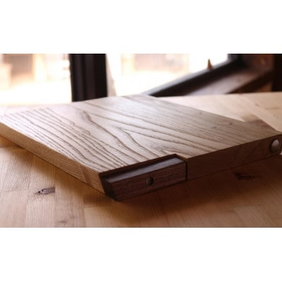 栗のまな板スタンド付き大  [54010227]