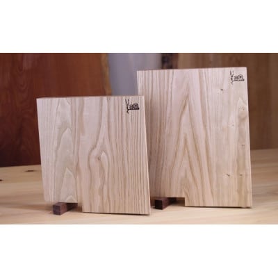 栗のまな板スタンド付き大  [54010227]