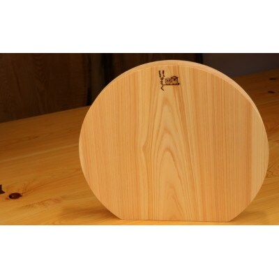 檜のまーるぃまな板&檜のtissue box2個セット  [54010296]