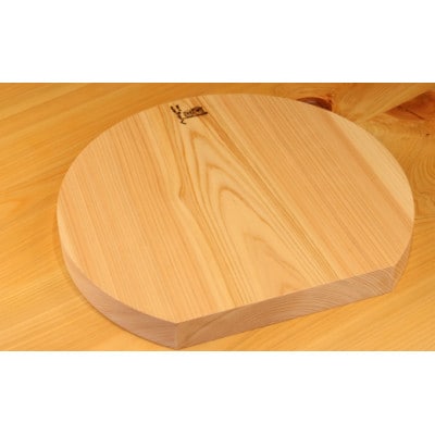 檜のまーるぃまな板&檜のtissue box2個セット  [54010296]