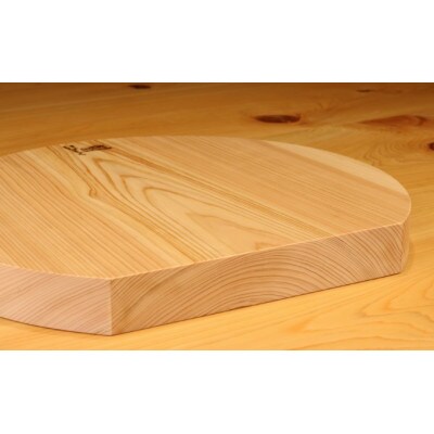 檜のまーるぃまな板&檜のtissue box2個セット  [54010296]