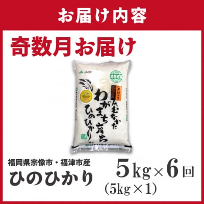 令和7年産新米先行予約!【定期便/年6回】「ひのひかり」5kg【ほたるの里】_HB0196