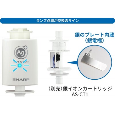 SHARP 銀イオンホース　　AS-AG1(E138)