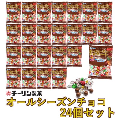 80gオールシーズンチョコ1ケース(24袋入)(D193)