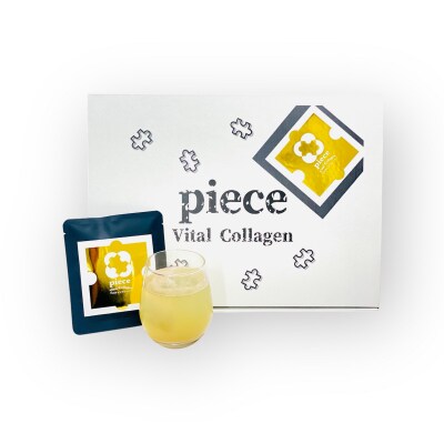 PIECE プロテイン バイタルコラーゲン 500g(20袋 個包装)(A341)