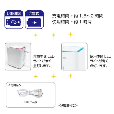 心地よい卓上づくりに!　クリーナー&アロマディフューザーのセット(C178)
